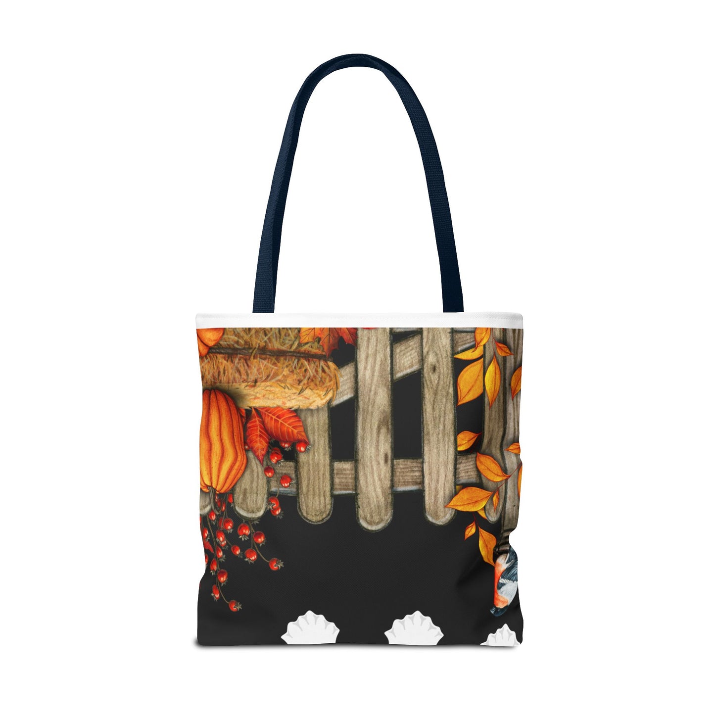Autumn-Themed Tote Bag, Hello Fall, Perfect for Halloween, Thanksgiving, Everyday Use, Eco-Friendly Carryall