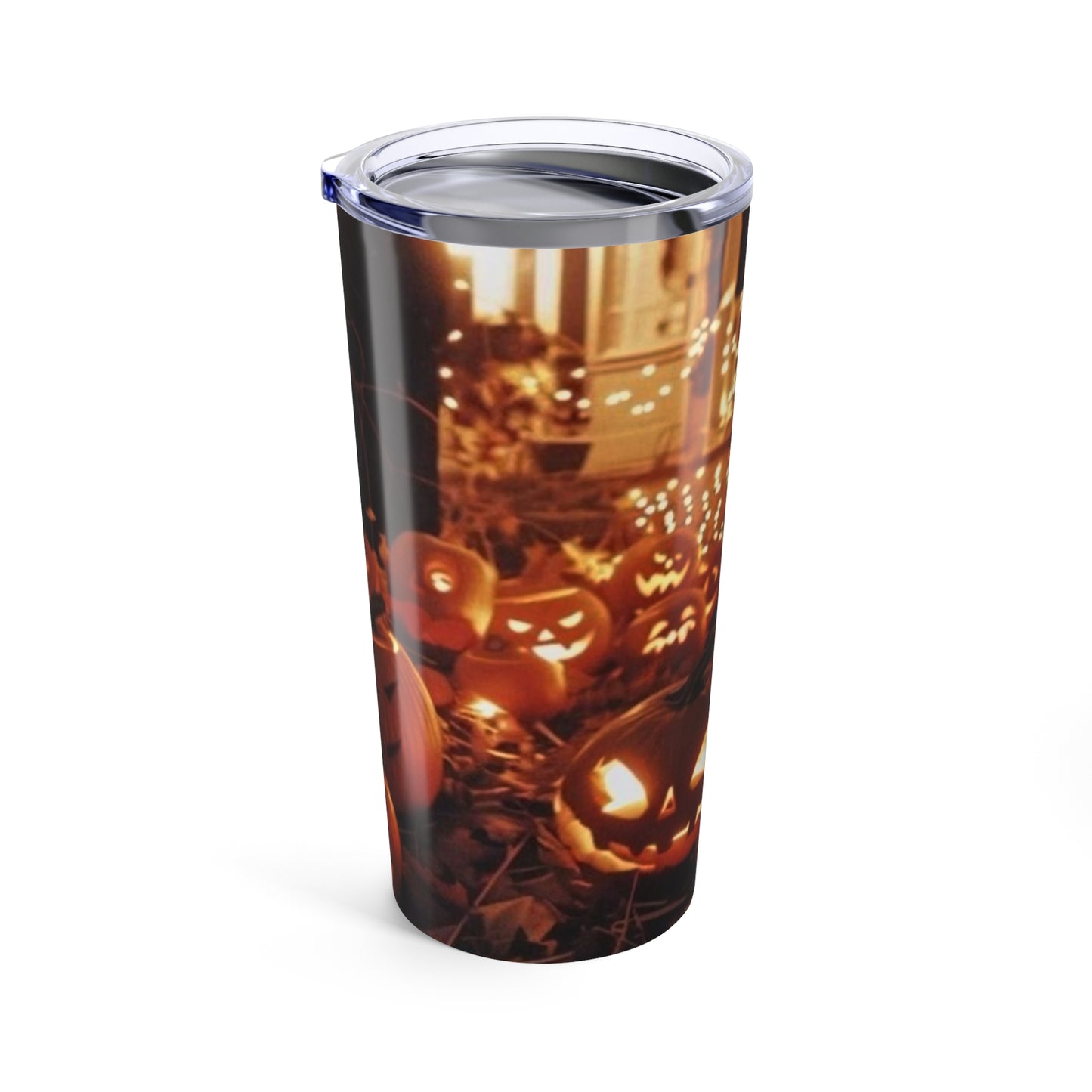 Halloween Pumpkin Tumbler | 20oz Insulated Travel Cup | Fall Decor | Trick or Treat Gift | Spooky Season Mug