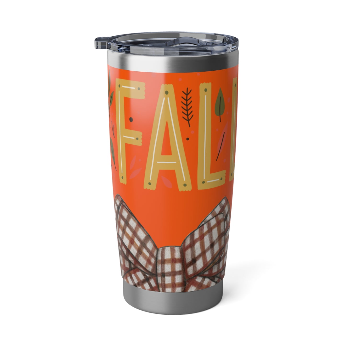 Fall Vibes 20oz Tumbler | Cozy Autumn Drinkware, Travel Mug, Thanksgiving Gifts, Pumpkin Spice Cup, Seasonal Kitchen Decor