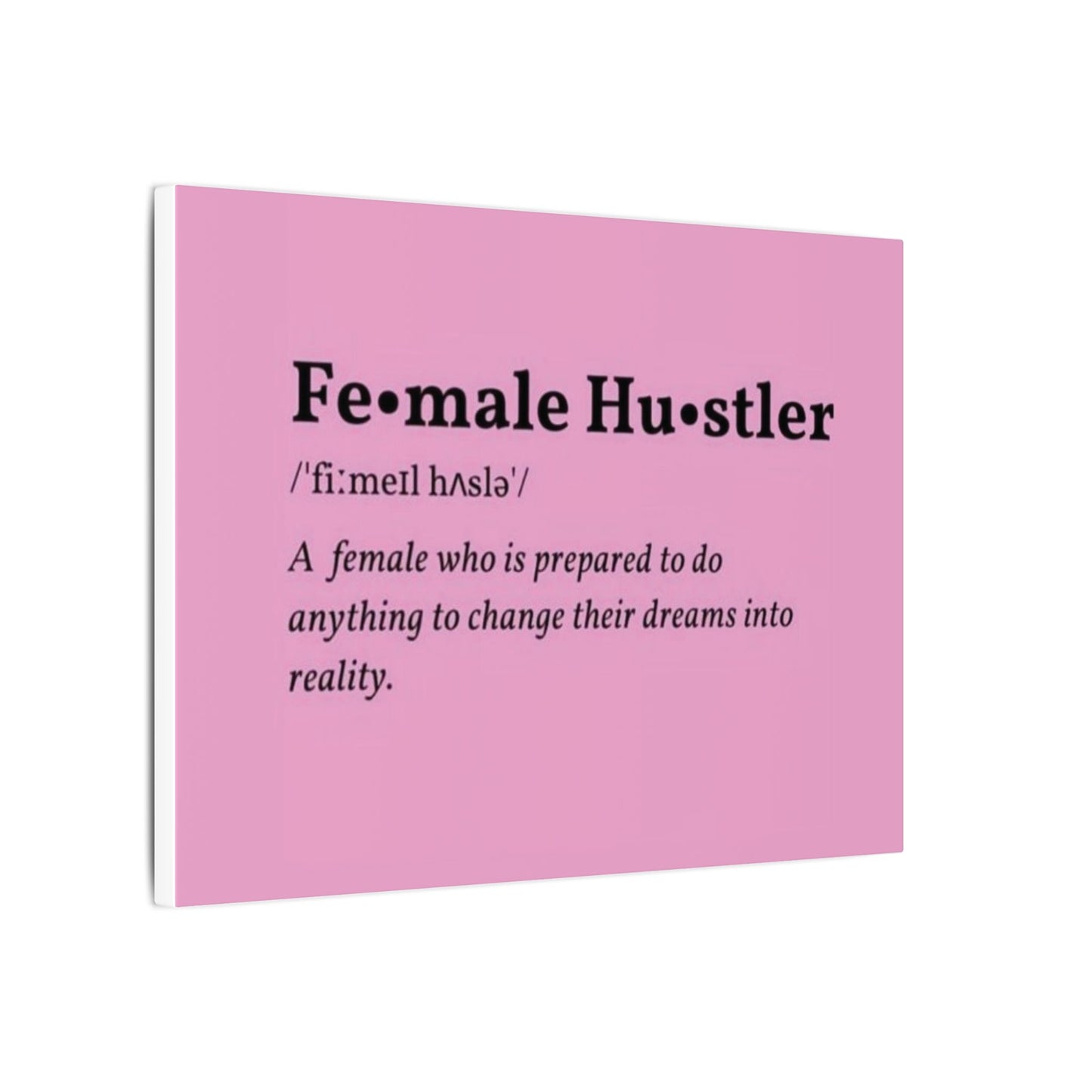 Inspirational Wall Art, Empowering Decor, Feminist Canvas, Gift for Her, Motivational Home Decor