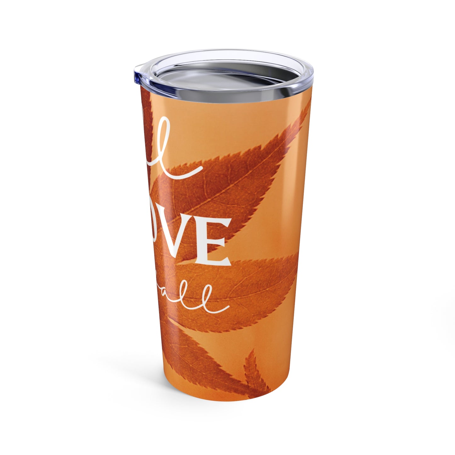 Fall Leaves Tumbler | Autumn Drinkware | Coffee, Tea, Hot Chocolate, Gift for Fall Lovers, Seasonal Mug