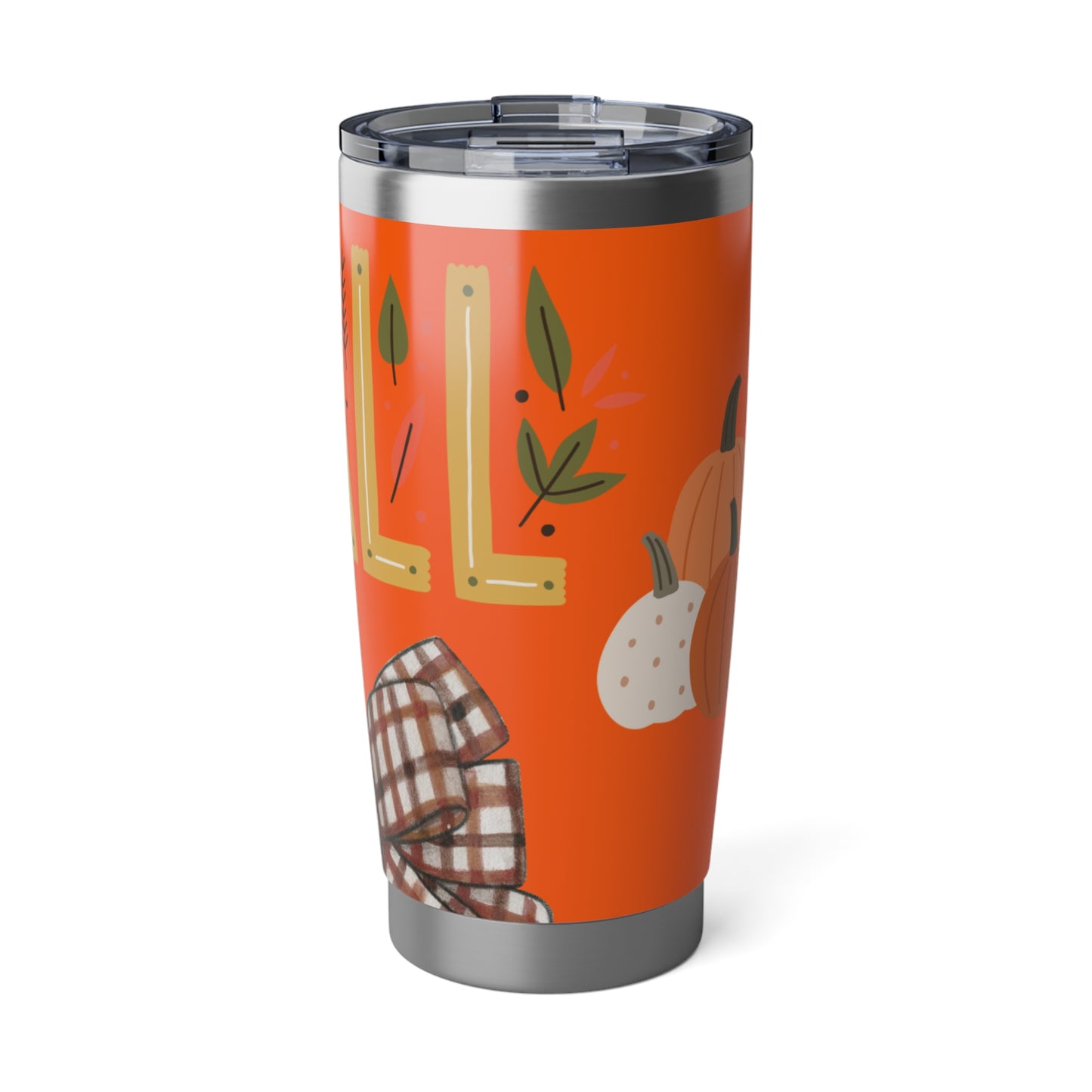 Fall Vibes 20oz Tumbler | Cozy Autumn Drinkware, Travel Mug, Thanksgiving Gifts, Pumpkin Spice Cup, Seasonal Kitchen Decor