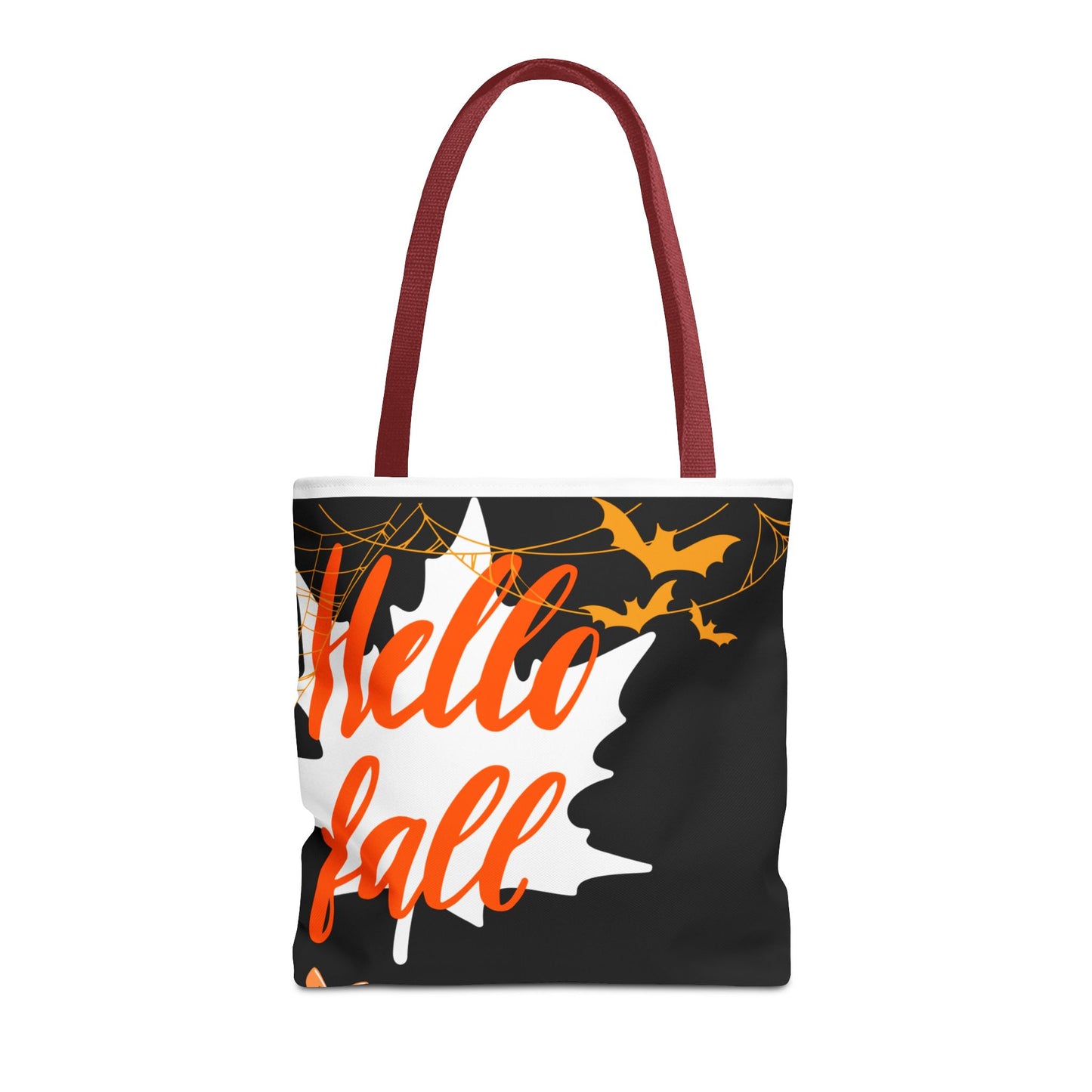 Autumn-Themed Tote Bag, Hello Fall, Perfect for Halloween, Thanksgiving, Everyday Use, Eco-Friendly Carryall