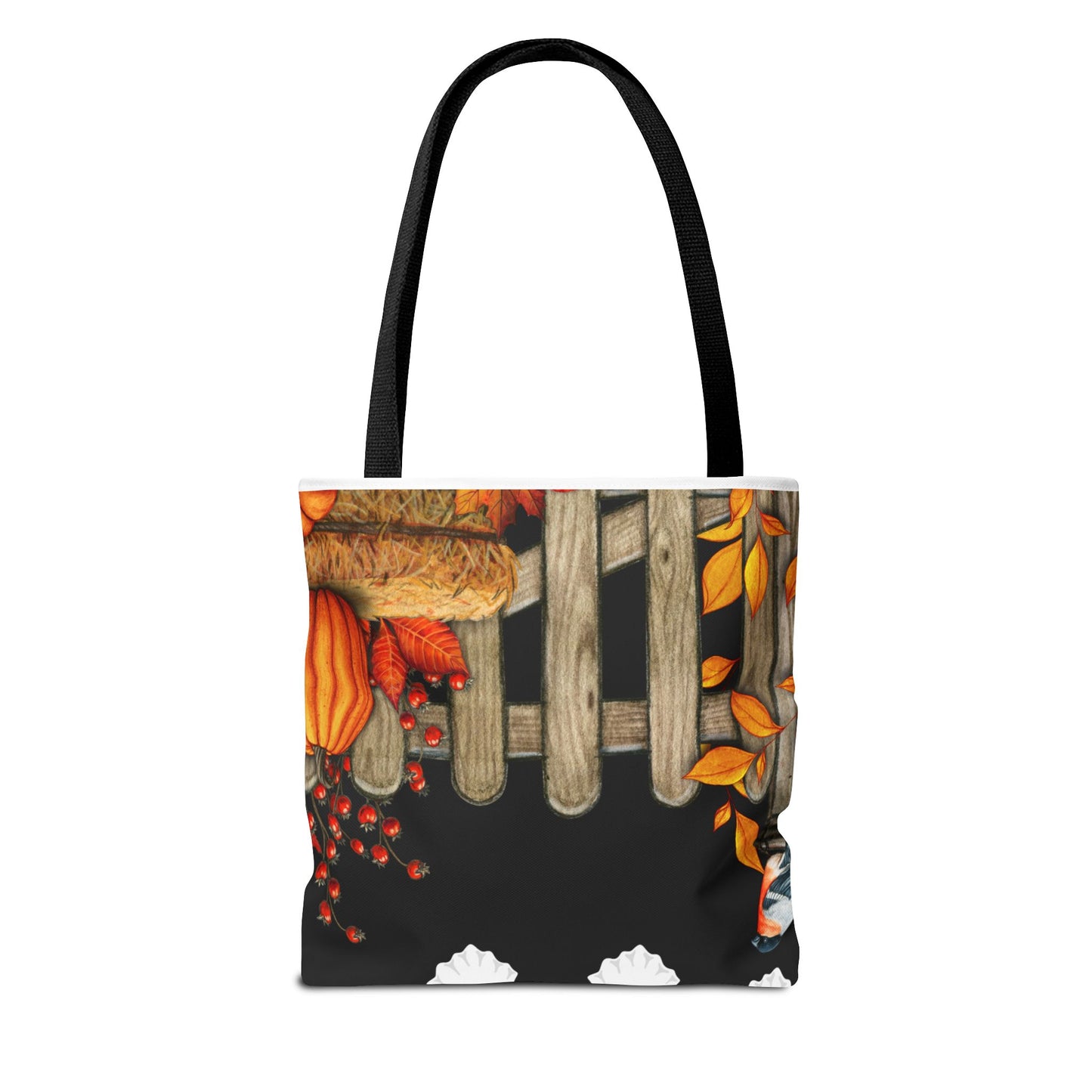 Autumn-Themed Tote Bag, Hello Fall, Perfect for Halloween, Thanksgiving, Everyday Use, Eco-Friendly Carryall