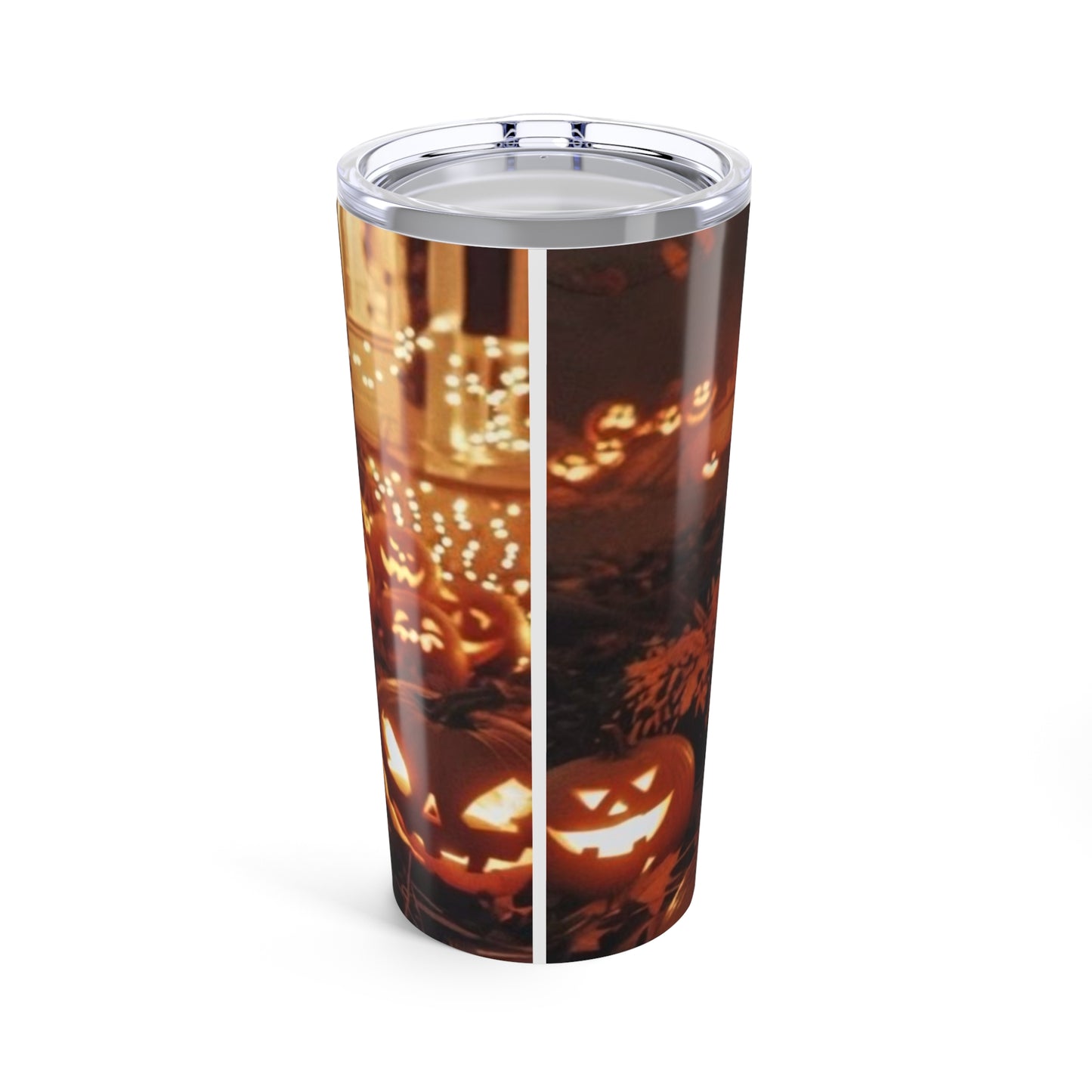 Halloween Pumpkin Tumbler | 20oz Insulated Travel Cup | Fall Decor | Trick or Treat Gift | Spooky Season Mug