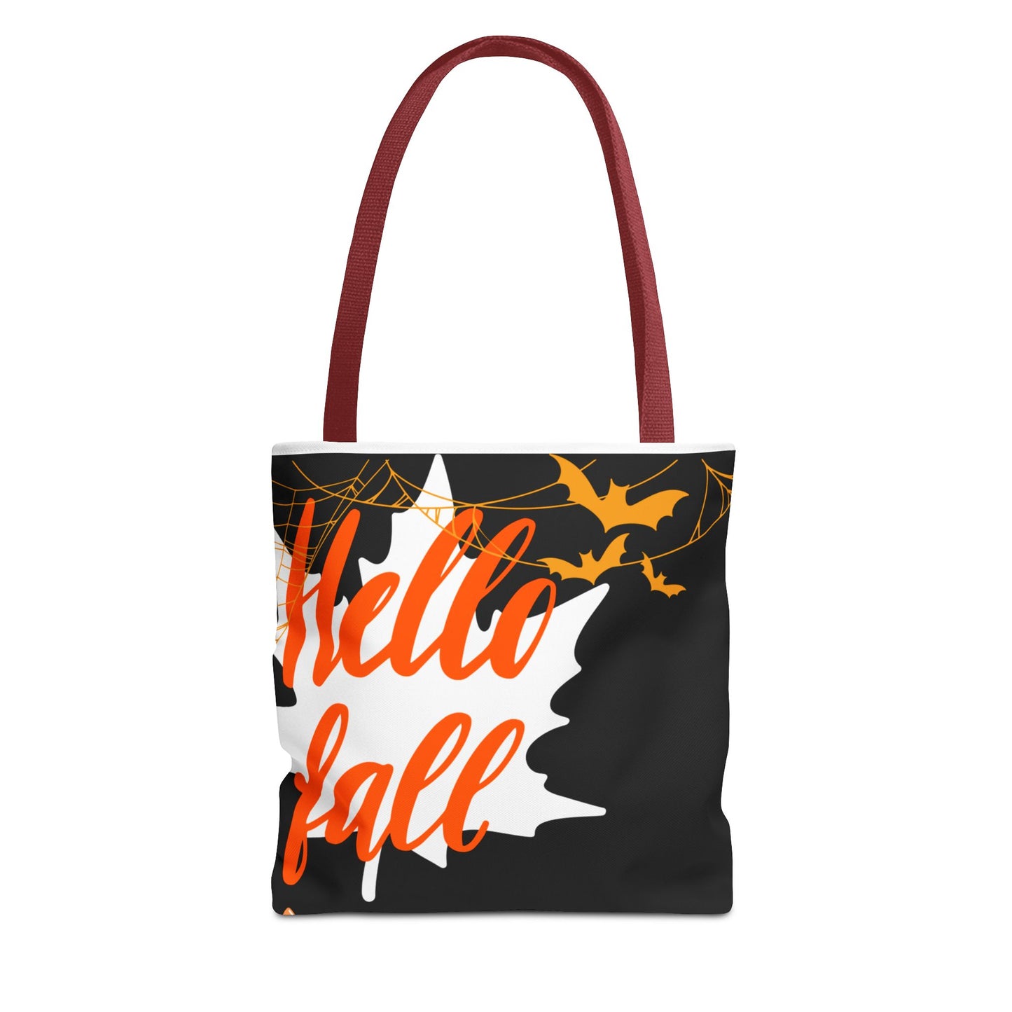 Autumn-Themed Tote Bag, Hello Fall, Perfect for Halloween, Thanksgiving, Everyday Use, Eco-Friendly Carryall