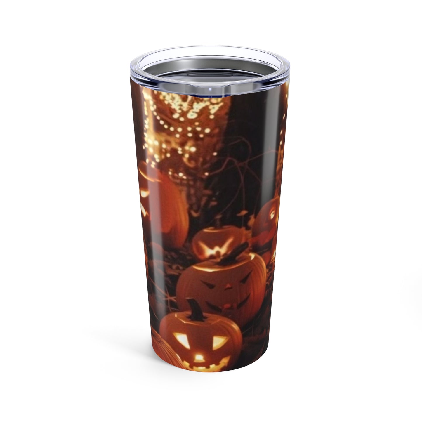 Halloween Pumpkin Tumbler | 20oz Insulated Travel Cup | Fall Decor | Trick or Treat Gift | Spooky Season Mug