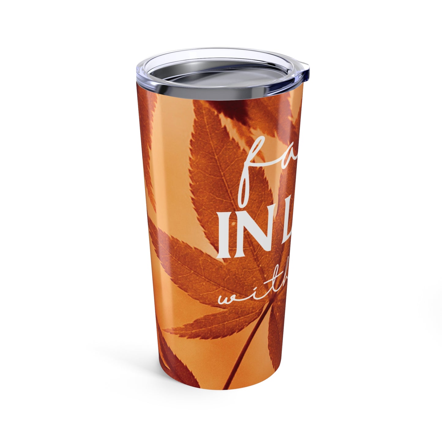 Fall Leaves Tumbler | Autumn Drinkware | Coffee, Tea, Hot Chocolate, Gift for Fall Lovers, Seasonal Mug