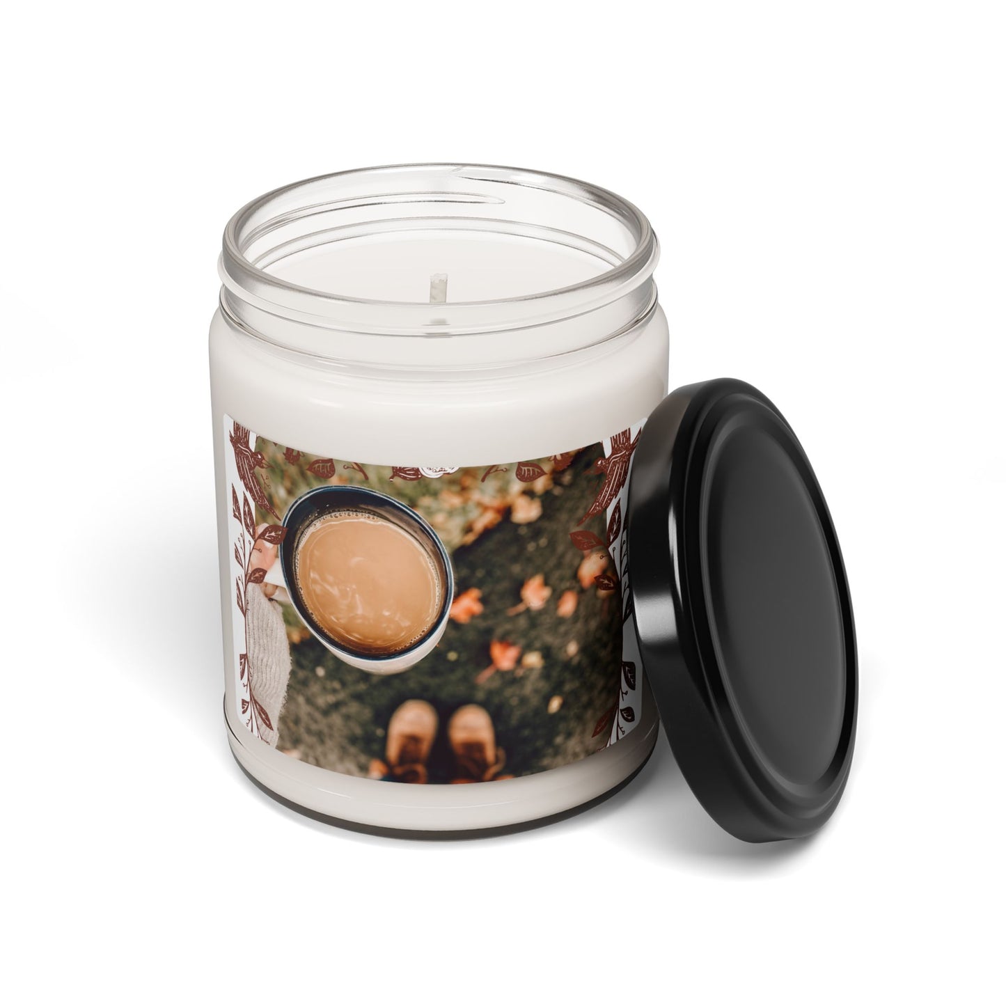 Cozy Autumn Scented Soy Candle, Fall Gift, Home Decor, Relaxation Candle, Eco-Friendly Candle, Seasonal Candle