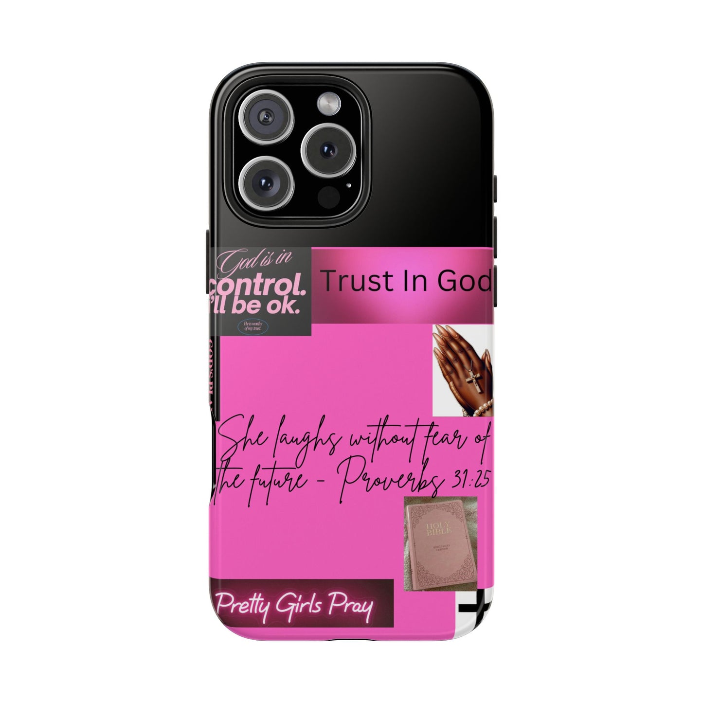 Inspirational Phone Case - Trust in God, Motivational Gift, Tough Phone Cover, Christian Decor for Teens, Bible Verse Case, [...]