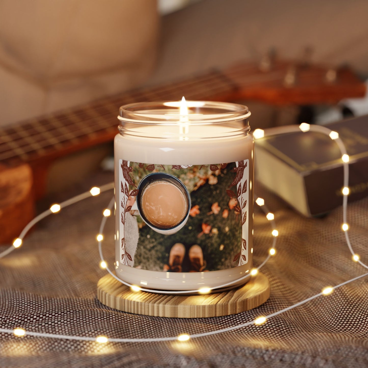 Cozy Autumn Scented Soy Candle, Fall Gift, Home Decor, Relaxation Candle, Eco-Friendly Candle, Seasonal Candle