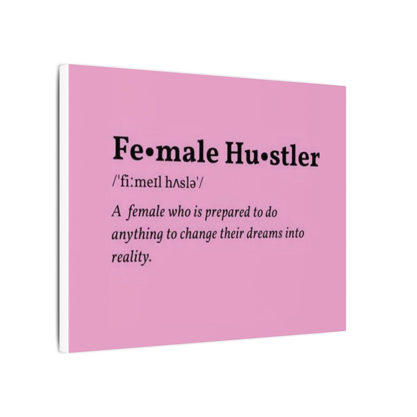 Inspirational Wall Art, Empowering Decor, Feminist Canvas, Gift for Her, Motivational Home Decor