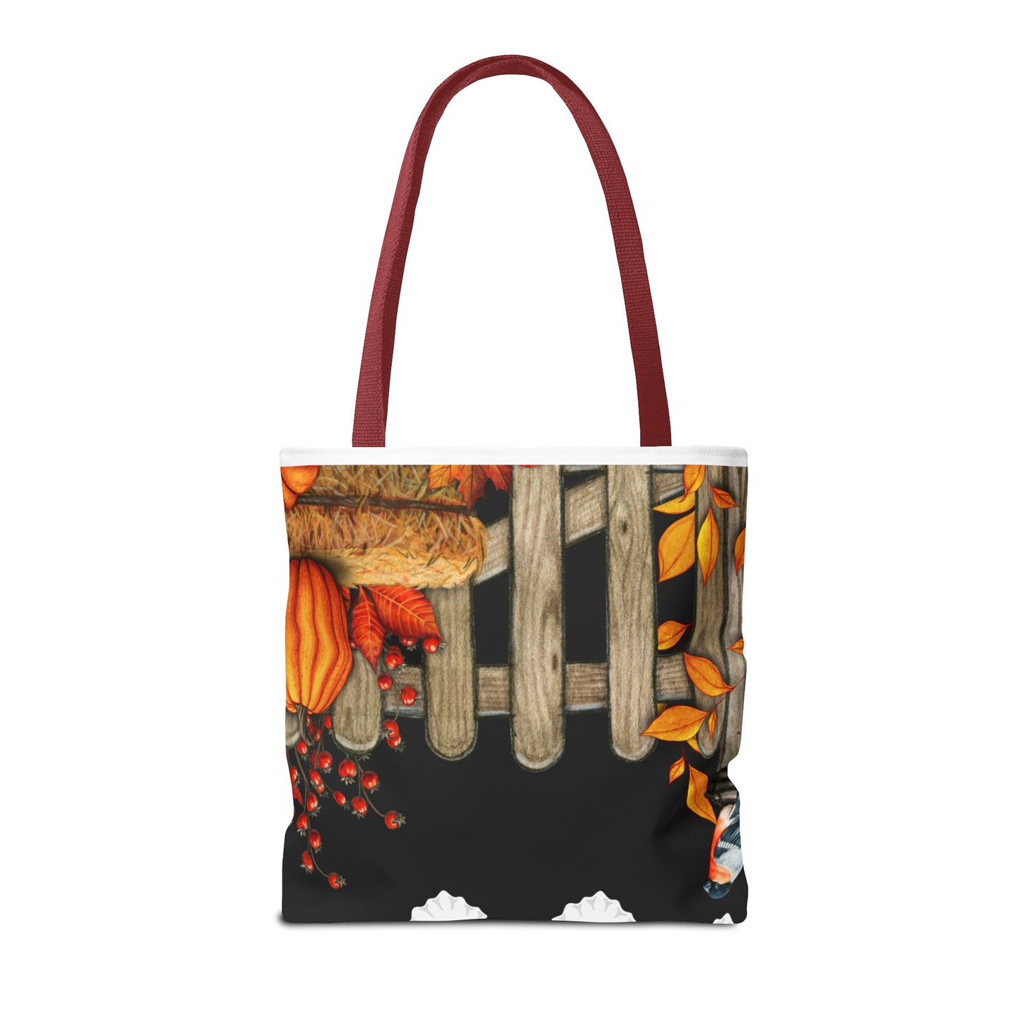Autumn-Themed Tote Bag, Hello Fall, Perfect for Halloween, Thanksgiving, Everyday Use, Eco-Friendly Carryall