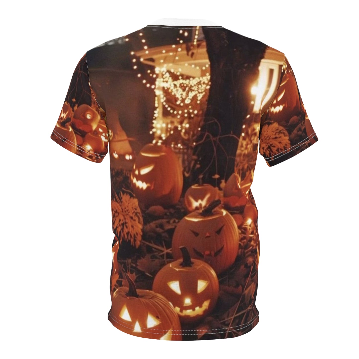 Halloween Pumpkin Decor Unisex Tee, Cozy Fall Shirt, Spooky Season Apparel, Pumpkin Patch T-Shirt, Autumn Vibes Clothing