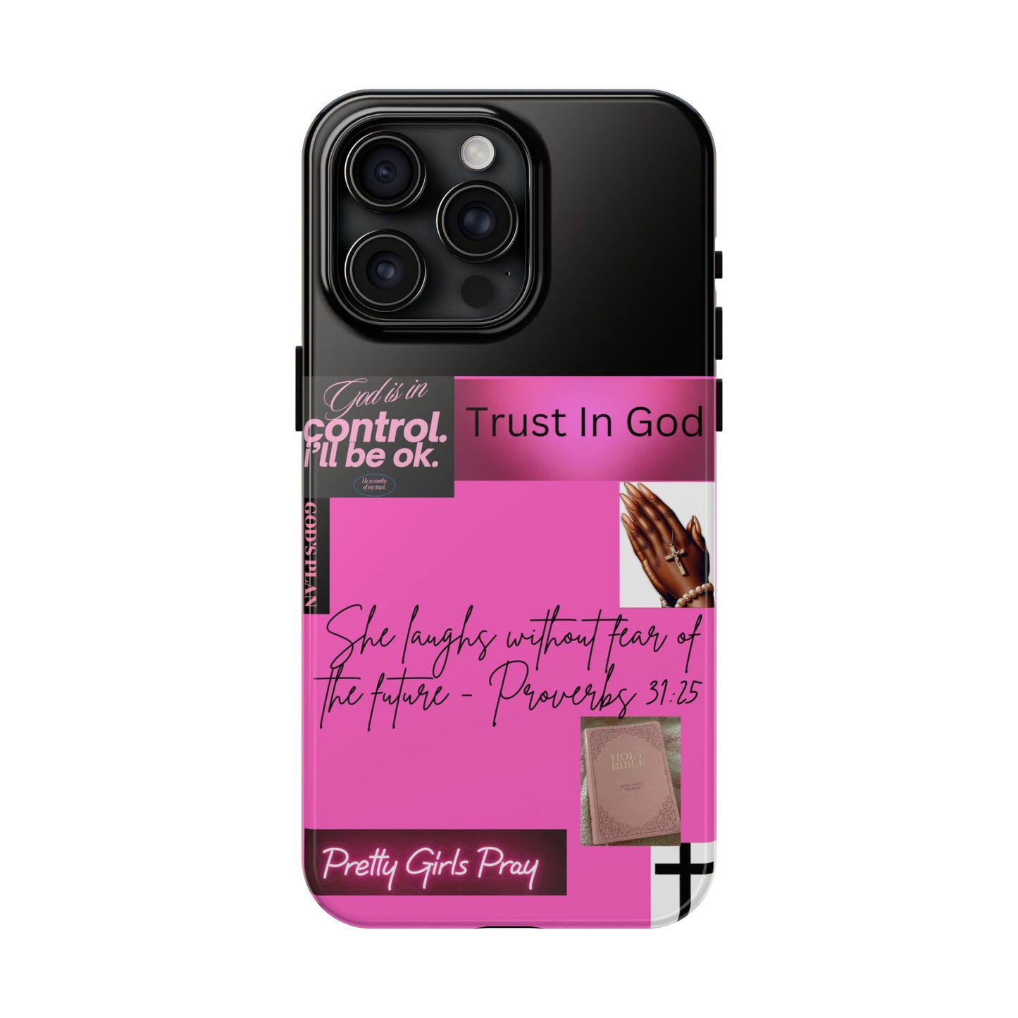 Inspirational Phone Case - Trust in God, Motivational Gift, Tough Phone Cover, Christian Decor for Teens, Bible Verse Case, [...]