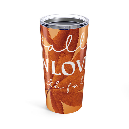 Fall Leaves Tumbler | Autumn Drinkware | Coffee, Tea, Hot Chocolate, Gift for Fall Lovers, Seasonal Mug