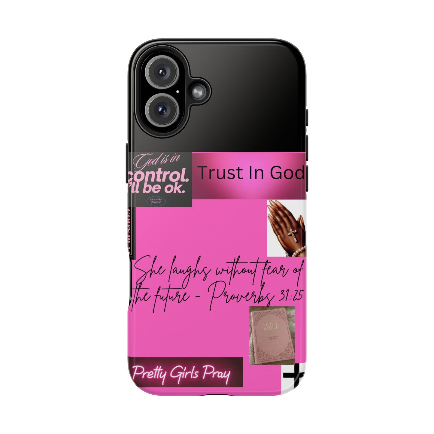 Inspirational Phone Case - Trust in God, Motivational Gift, Tough Phone Cover, Christian Decor for Teens, Bible Verse Case, [...]