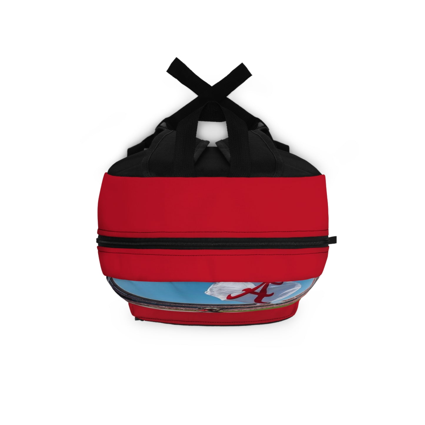 Crimson Celebration Backpack | School, Travel, Sports Events, Gift for Students, College Spirit Wear