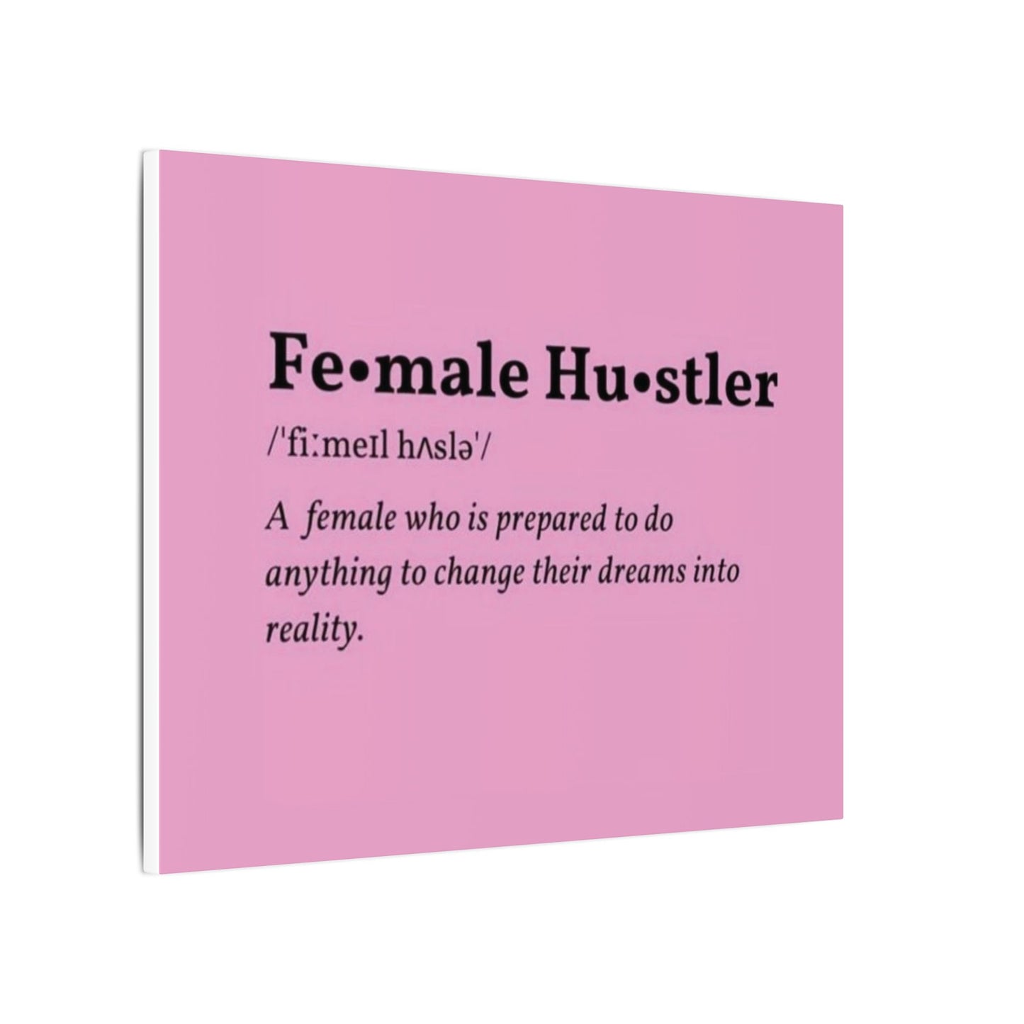 Inspirational Wall Art, Empowering Decor, Feminist Canvas, Gift for Her, Motivational Home Decor